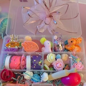 Creative Kids Toy Storage Box with Accessories